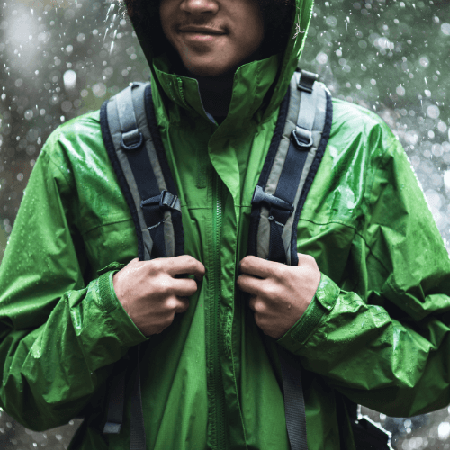 Rain jackets photo