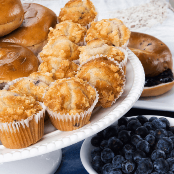 Photo of baked goods on a table