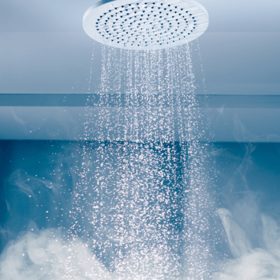 Hot showers photo