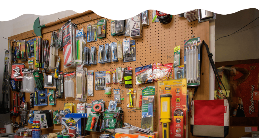 Holberg Pitstop camping supplies